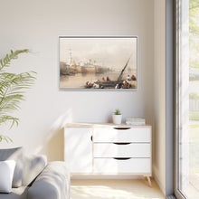 View on the Nile ferry to Gizeh illustration by David Roberts (1796–1864) - Decorative Wall Art