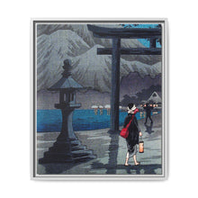 Hakone Lake in Moonlight (ca.1925–1926) print in high resolution by Hiroaki Takahashi. - NOMADEN ART GALLERY