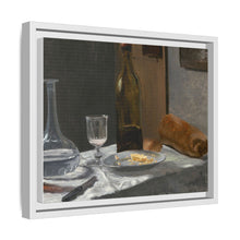 Claude Monet's Still Life with Bottle, Carafe, Bread, and Wine (ca. 1862-1863) - NOMADEN ART GALLERY