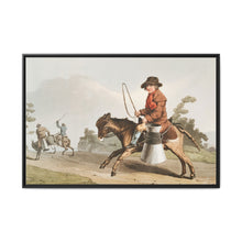 Illustration of the milk boy from The Costume of Yorkshire (1814) by George Walker - NOMADEN ART GALLERY