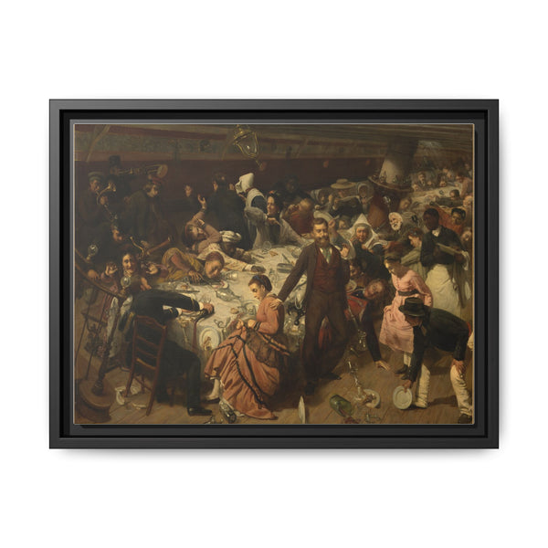 Sudden Squall at Sea (1860s) by François Biard - NOMADEN ART GALLERY