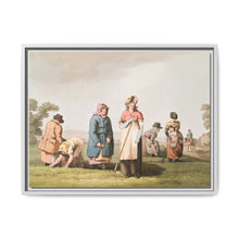 Illustration of riding the stang from The Costume of Yorkshire (1814) by George Walker - NOMADEN ART GALLERY