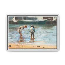 Boys Wading (1873) by Winslow Homer - NOMADEN ART GALLERY