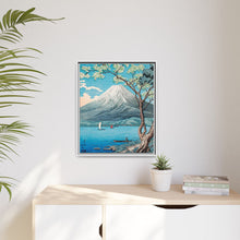 Impresión del monte Fuji desde el lago Yamanaka en alta resolución por Hiroaki Takahashi 