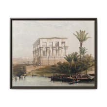 The hypaethral temple at Philae called the Bed of Pharaoh illustration by David Roberts (1796–1864) - NOMADEN ART GALLERY