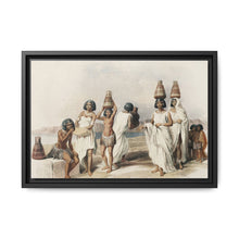 Nubian women at Kortie on the Nile illustration by David Roberts (1796–1864) - NOMADEN ART GALLERY