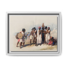 Group of Nubians (Wady Kardasey) illustration by David Roberts (1796–1864) - NOMADEN ART GALLERY