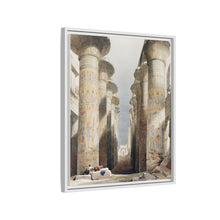 Great Hall at Karnak temple in Thebes illustration by David Roberts (1796–1864)