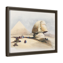 The Great Sphinx Pyramids of Gezeeh illustration bby David Roberts (1796–1864)