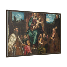 Doge Alvise Mocenigo and Family before the Madonna and Child (c. 1575) by Jacopo Tintoretto