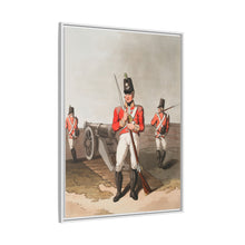 Illustration of East York militia from The Costume of Yorkshire (1814) by George Walker