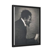 Aman-Jean, Retrato de Edmond Francois Aman-Jean (ca. 1882-1883) por Georges Seurat