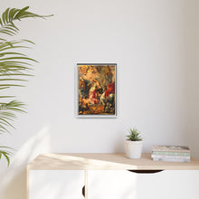 The martyrdom of Saint Apollonia. Oil painting after Jacob Jordaens.