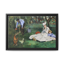 The Monet Family in Their Garden at Argenteuil (1874) by Édouard Manet - NOMADEN ART GALLERY