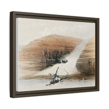 Excavated temples of Aboosimble (Abu Sunbul) Nubia illustration by David Roberts (1796–1864)