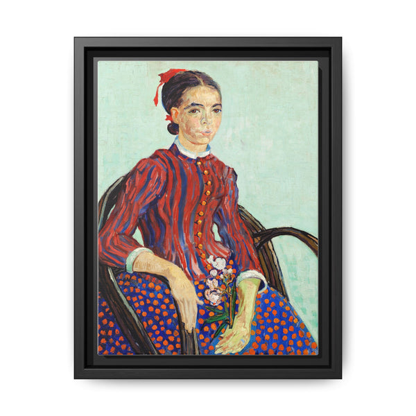 La Mousmé (1888) by Vincent Van Gogh. - NOMADEN ART GALLERY