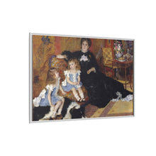 Madame Georges Charpentier (Marguérite-Louise Lemonnier, 1848-1904) y sus hijos, Georgette-Berthe (1872-1945) y Paul-émile-Charles (1875-1895) (1878) de Pierre-Auguste Renoir.
