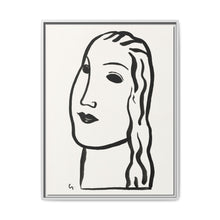 Woman's Head: Vintage Drawing by Leo Gestel - NOMADEN ART GALLERY