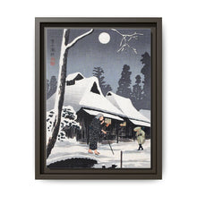 Moonlight on Snow (1936) print in high resolution by Hiroaki Takahashi - NOMADEN ART GALLERY