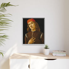 Sandro Botticelli's Portrait of a Youth (c. 1482-1485) - NOMADEN ART GALLERY