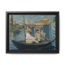 Monet in his Boat (c. 1874) by Edouard Manet - NOMADEN ART GALLERY