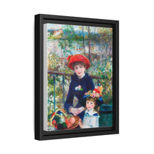 Two Sisters (On the Terrace) (1881) by Pierre-Auguste Renoir - NOMADEN ART GALLERY