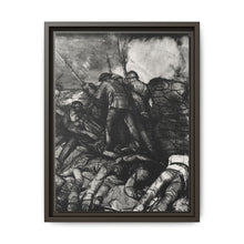 The charge, right detail, second state (1918) print in high resolution by George Wesley Bellows - NOMADEN ART GALLERY