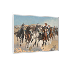 Dismounted: The Fourth Troopers Moving the Led Horses (1890) by Frederic Remington