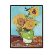 Vincent van Gogh's Vase with Three Sunflowers (1888) - NOMADEN ART GALLERY