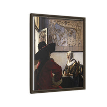 Johannes Vermeer’s Officer and Laughing Girl (ca. 1657)