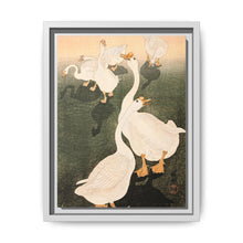 Gansos (1926) de Ohara Koson. Original del Museo de Arte del Condado de Los Ángeles.