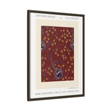 Estampado de pochoir con estampado de flores Art Nouveau en estilo oriental. Original de nuestra propia edición de 1914 de Samarkande.