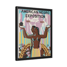 Poster for the American Negro Exposition in Chicago (1940) illustration by Robert Savon Pious.