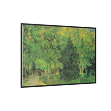 Vincent van Gogh's Path in the Park of Arles with Walkers (1888) - NOMADEN ART GALLERY