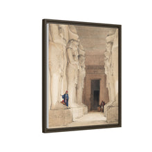Excavated Temple of Gyrshe (Gerf Hussein) Nubia illustration by David Roberts (1796–1864)