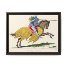 French Knight, 14th Century: Vintage Equestrian Art by Paul Mercuri (1860) - NOMADEN ART GALLERY