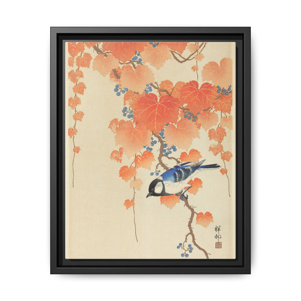 Great tit on paulownia branch (1925 - 1936) by Ohara Koson (1877-1945)