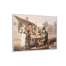 Illustration of midsummer eve from The Costume of Yorkshire (1814) by George Walker