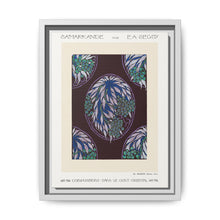 Fruit tree pattern Art Nouveau pochoir print in oriental style. Original from our own 1914 edition of Samarkande - NOMADEN ART GALLERY
