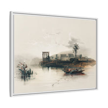Island of Philae on the Nile Nubia illustration by David Roberts (1796–1864)
