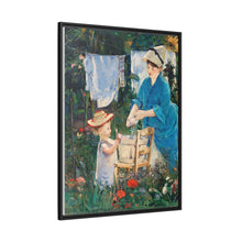 Lavandería (Le Linge), (1875) de Édouard Manet