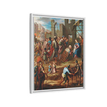 The Adoration of the Kings with Viceroy Pedro de Castro y Figueroa, Duke of La Conquista (La adoracion de los reyes con el virrey Pedro de Castro y Figueroa, duque de la Conquista) by Nicolas Enriquez.