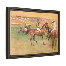 Caballos de carreras (ca. 1885-1888) de Edgar Degas 