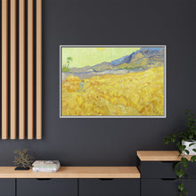 Van Gogh's Wheatfield with a reaper (1889) - NOMADEN ART GALLERY