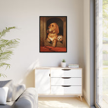 Dignity and Impudence by Sir Edwin Landseer (1877), Landseer’s dog painting of a bloodhound and a terrier - NOMADEN ART GALLERY