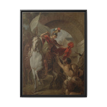 Saint Martin Sharing his Coat with a Beggar by Louis Galloche - NOMADEN ART GALLERY