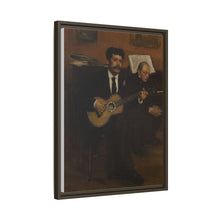 Lorenzo Pagans et Auguste de Gas (1871-1872) by Edgar Degas