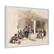 The coffee shop illustration by David Roberts (1796–1864)