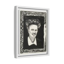 August Strindberg (1896) by Edvard Munch - NOMADEN ART GALLERY