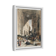 Bazaar of the silk mercers, Cairo illustration by David Roberts (1796–1864)